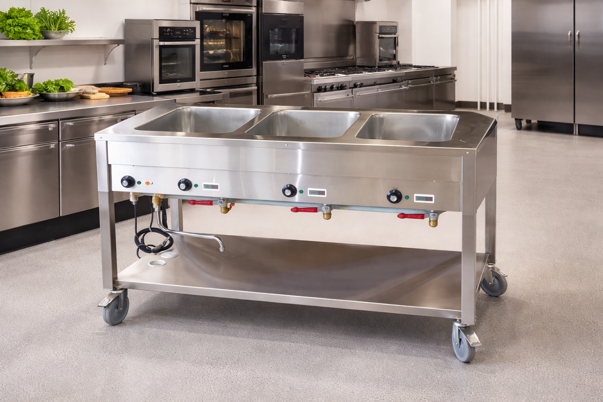 inox storköksinredning och utrustning