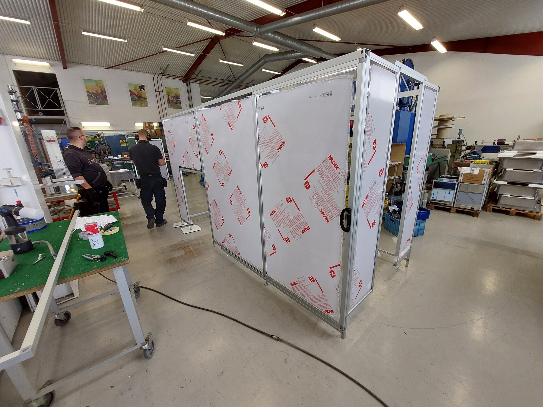 Skyddslösning för maskinmiljö